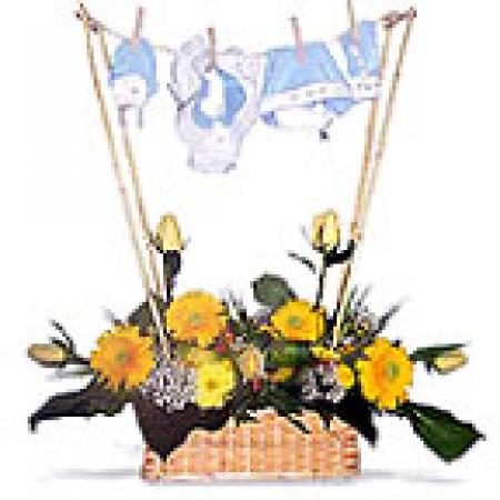 Arreglo de nacimiento para niño modelo dulce alegría