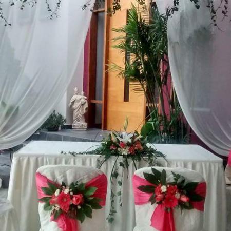 decoración de sillas