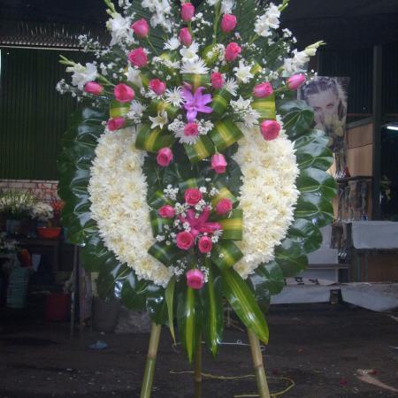 Corona doble moña tonos