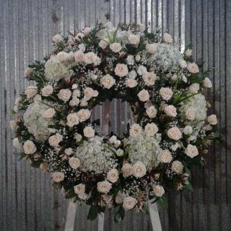 Corona americana tonos blancos